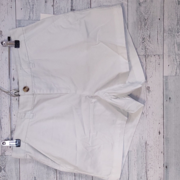 Maison Jules Cotton Chino Shorts 6 Bright White - Picture 3 of 8